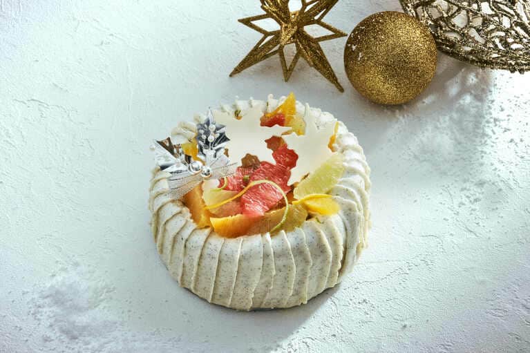 新作「ライトバニラ」7,500円。直径12cm×高さ6cm。