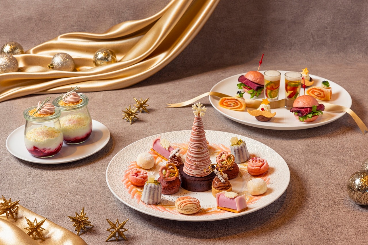 「Heartfelt Christmas Afternoon Tea」のイメージ。1名7,500円（税込・サ別）。2名からの予約制。