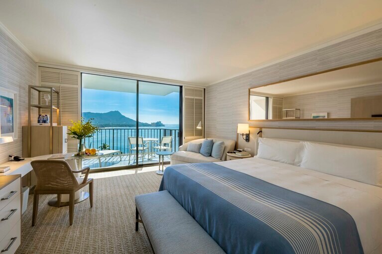 ハレクラニの客室イメージ。撮影／Akira Kumagai