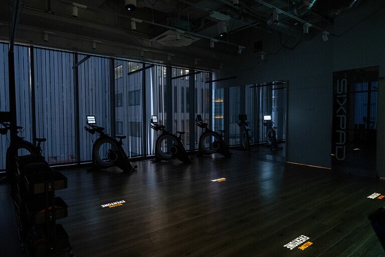 リニューアルされた「SIXPAD SHOWROOM GINZA」。