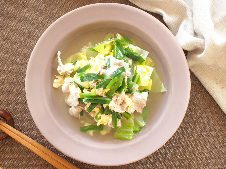 キャベツは加熱すると甘みもアップ。