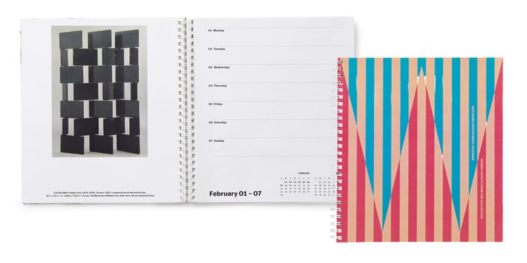 「MoMA アポイントメントカレンダー 2021」20.7cm×22.5cm 2,500円。