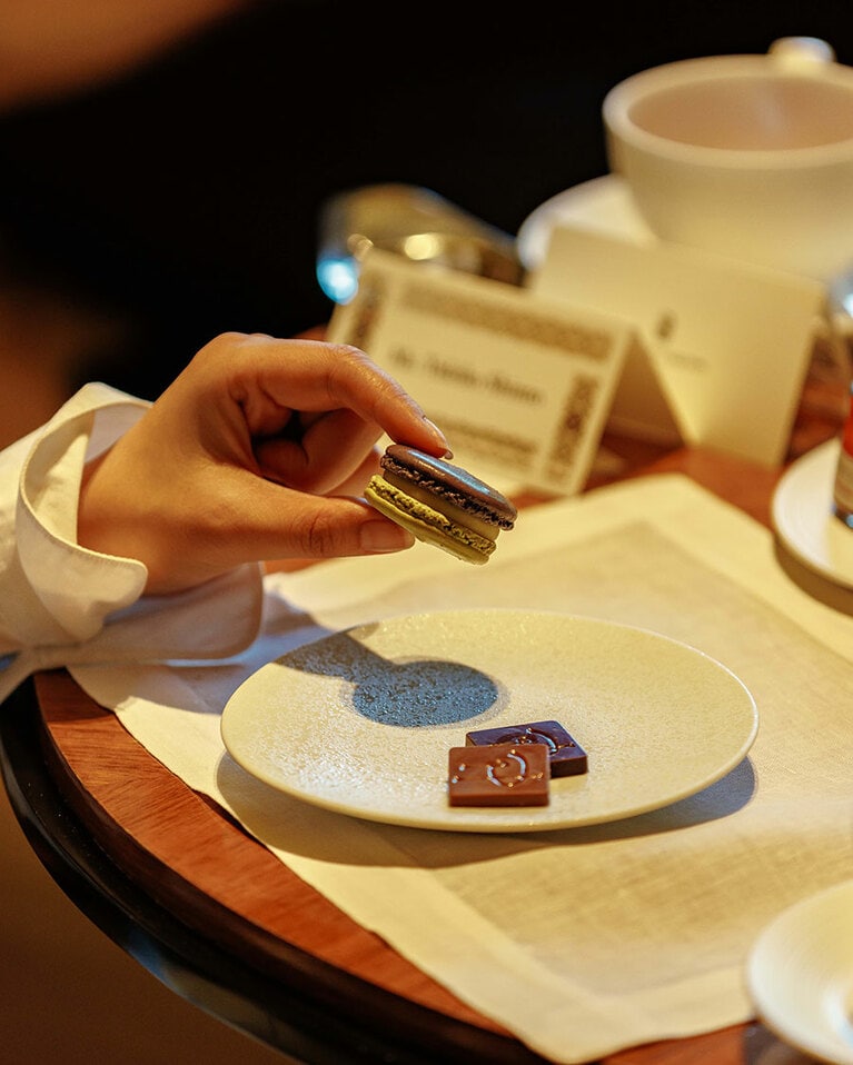 スイーツの〆。