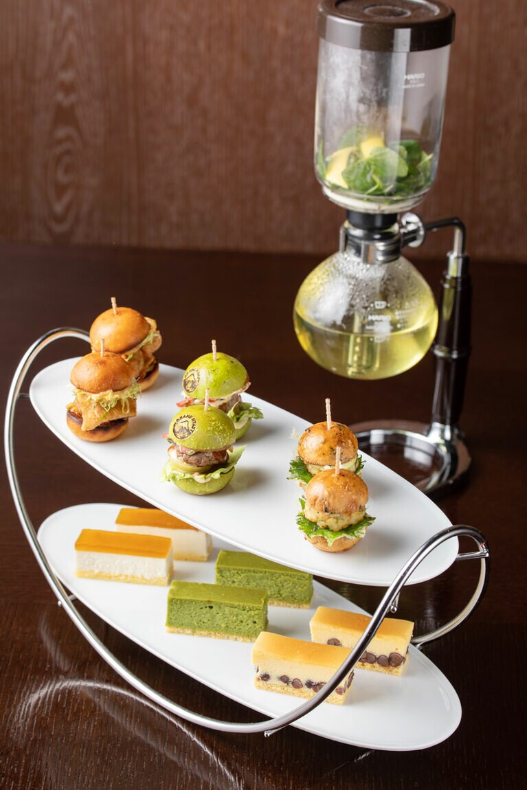 浮世絵抹茶アフタヌーンティー3,000円(1名)　※注文は2名から。