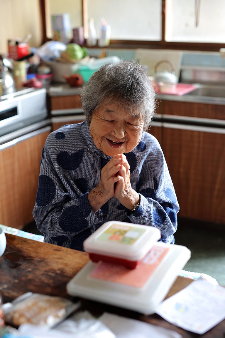 石井哲代さん。