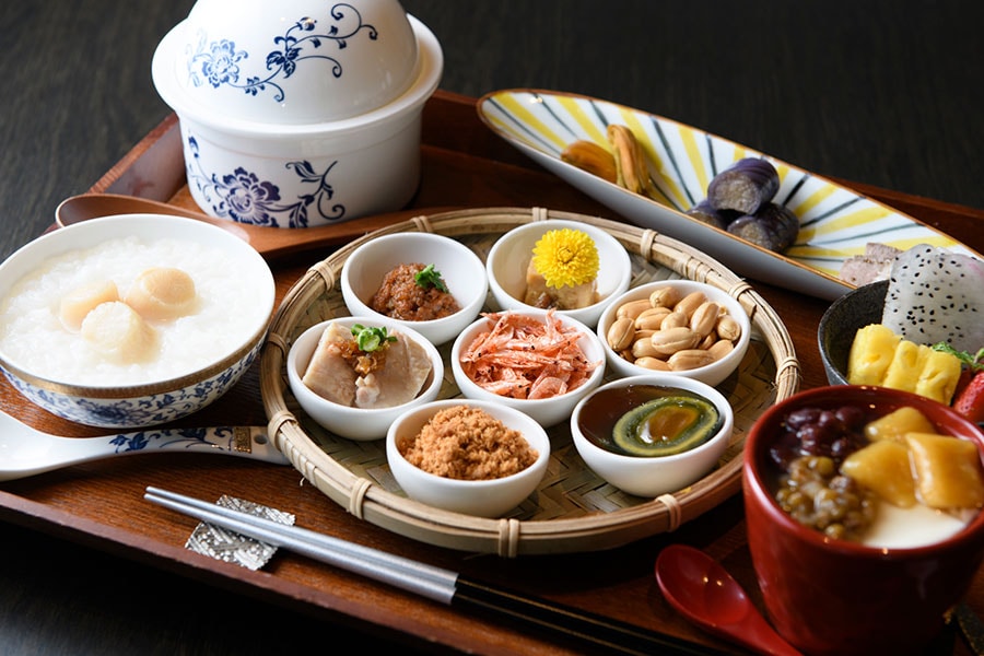 朝食は、台湾式、洋食、和食の3種類から選べる。日本人ゲストに人気があるのはやっぱり、台湾式。