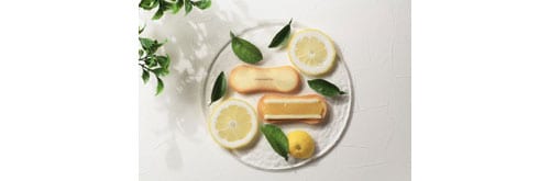 「美結菓 生バターと日向夏あんのふわシャリサンド」1個 350円／MIYUKA
