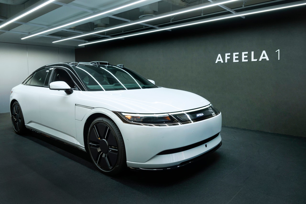 ソニー・ホンダモビリティの「AFEELA 1」。日本では2026年後半に発売予定。