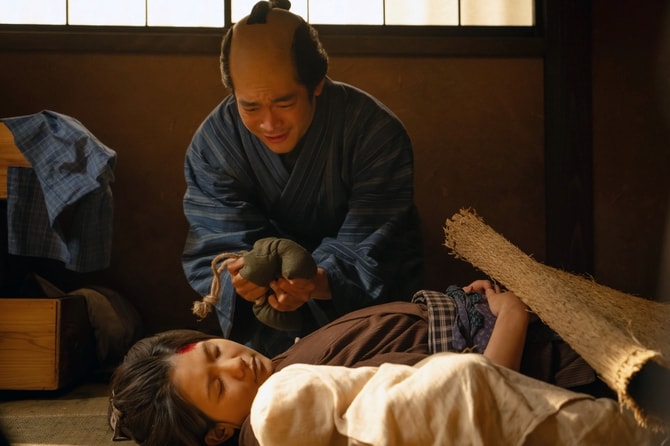 大河ドラマ『べらぼう～蔦重栄華乃夢噺～』第31回「我が名は天」の場面カット。（C）NHK