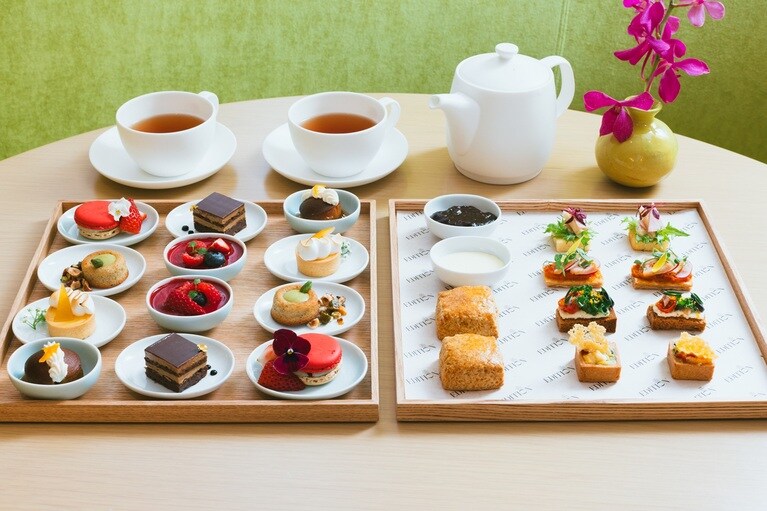 「Sophie’s Afternoon Tea」のイメージ。ティーセレクション1名6,800円（税・サ込）。