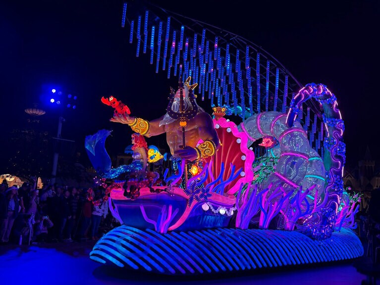 『リトル・マーメイド』に登場するアリエル、トリトン、フランダーやセバスチャン