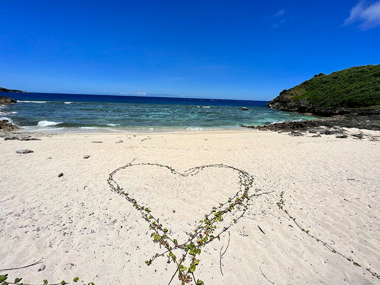 与那国島ダンヌ浜。