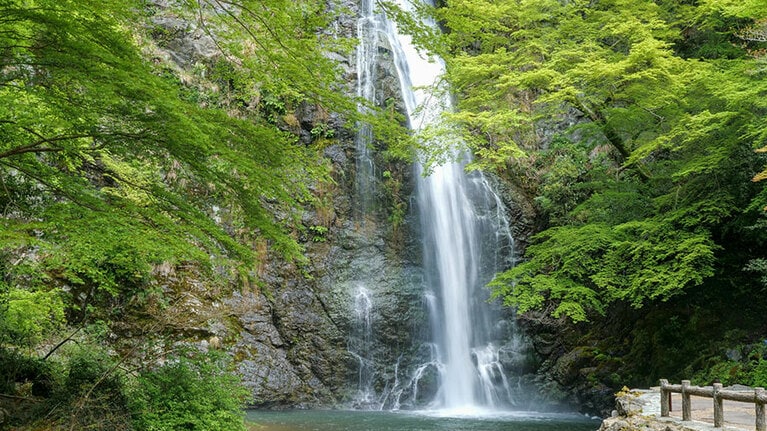 【大阪府】箕面大滝。