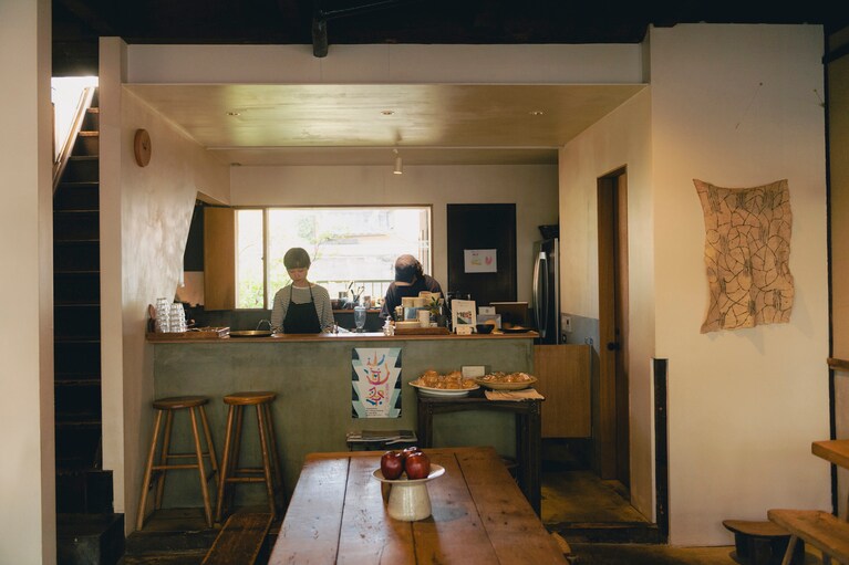 穏やかな時間が流れる、心地よい店内。