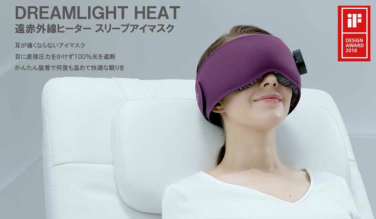 内部構造は立体的な3Dマッピング構造のため、マスカラなどの化粧崩れの心配がなく、装着時に目を開けていることもできます。