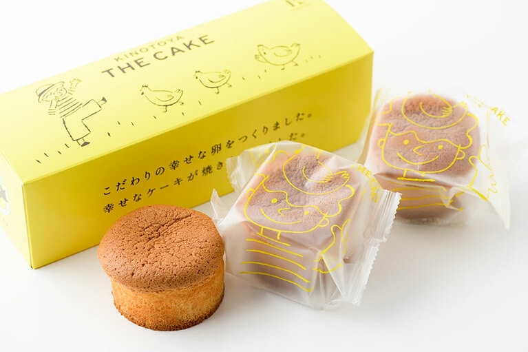 THE CAKE 486円(3個入)／きのとや