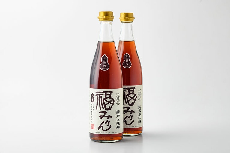福光屋「純米本味醂 福みりん 三年熟成」各720ml 2,200円／石川県