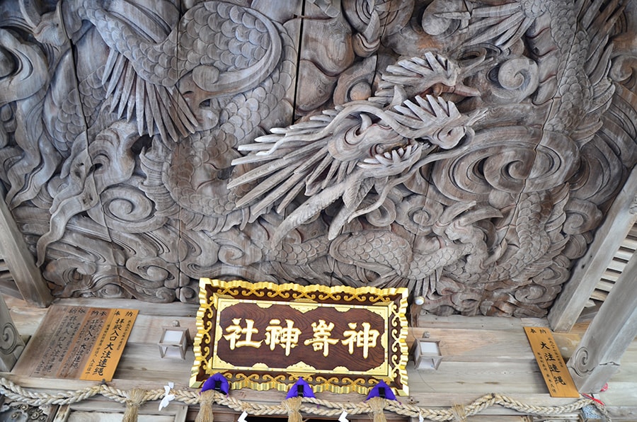 神﨑神社。🄫鳥取県観光連盟