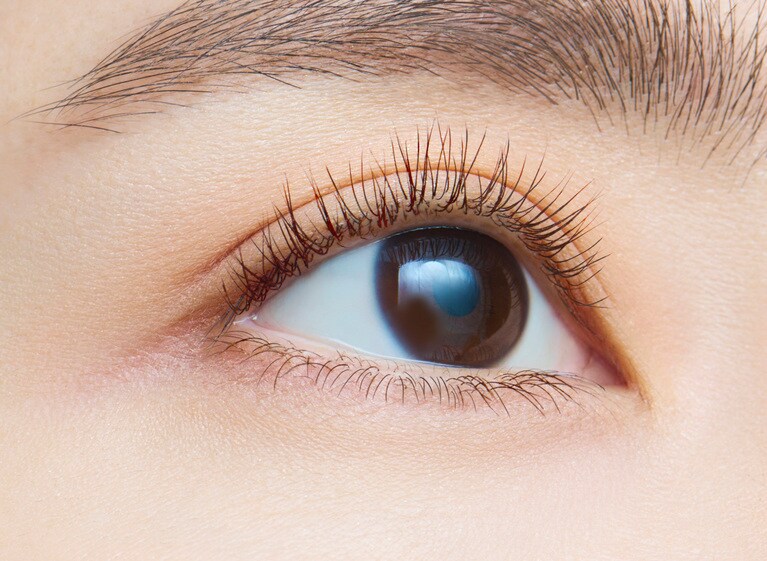 デジャヴュ ラッシュアップE シマーブラック使用イメージ。