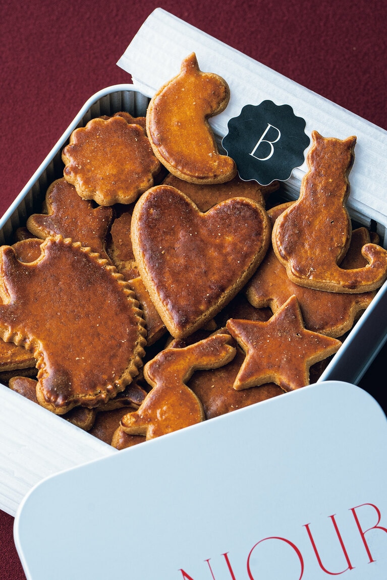 シュクセ缶 250g 4,100円／BONJOUR KUCHIBUE