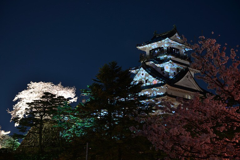 高知城花回廊。