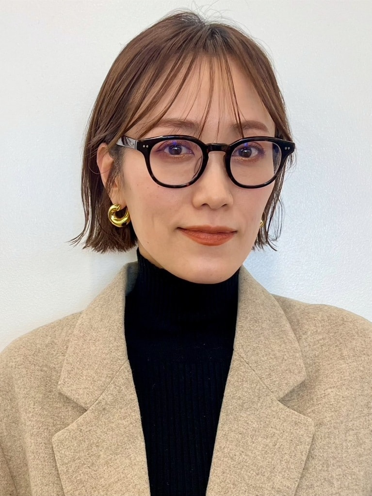 こなれ感たっぷりな大人のミニボブ。