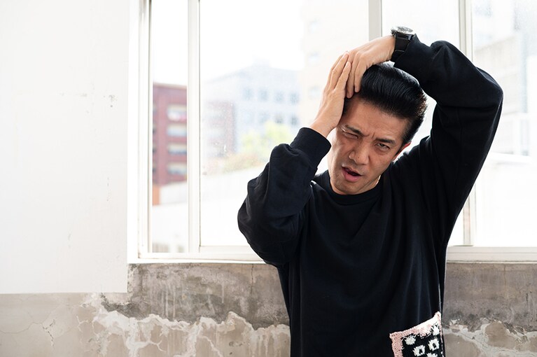 ちらりとのぞくハナのポケットがキュートです。