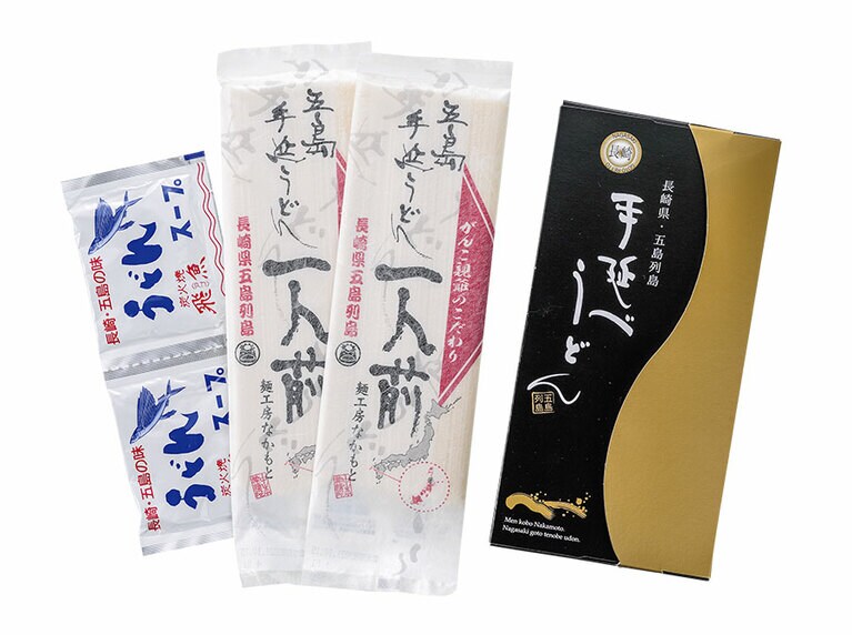 「五島うどん・2人前セット」410円。