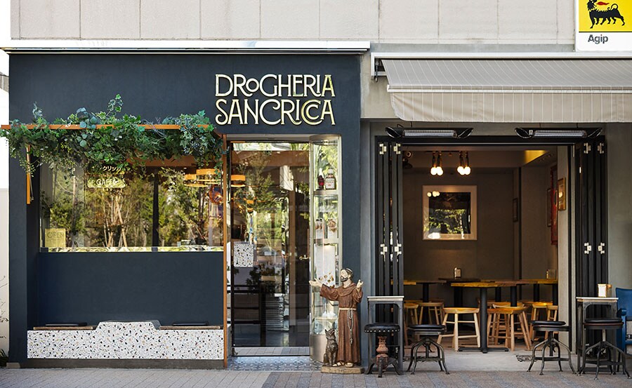 ドロゲリアとは、古くからイタリアの地域に根付く食料雑貨店のこと。