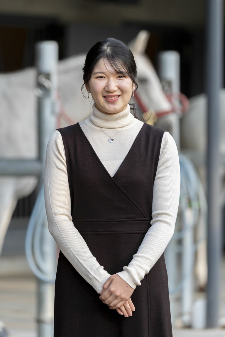 2022年、愛子さまのお誕生日に際してのご近影　宮内庁提供