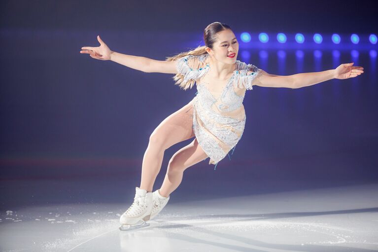 「フレンズ・オン・アイス2022」での宮原知子さん　©文藝春秋