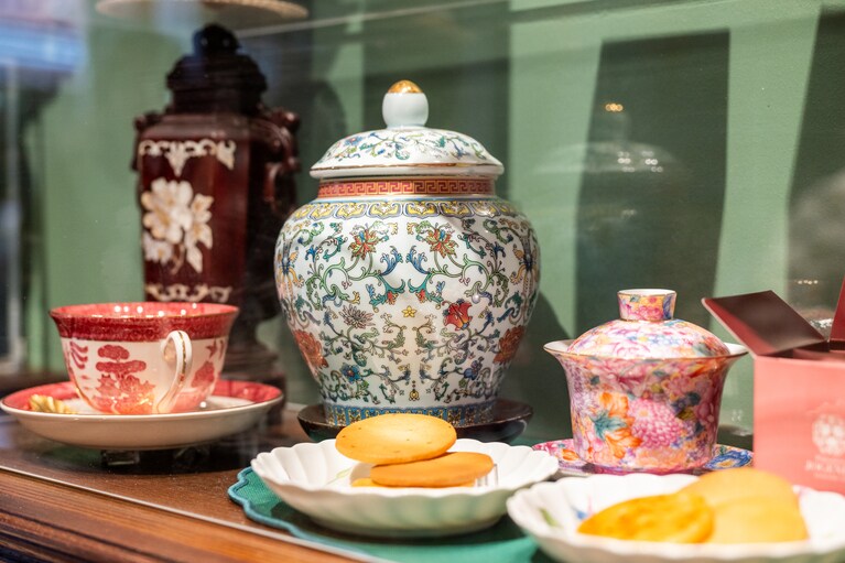 店内の素敵な調度品。