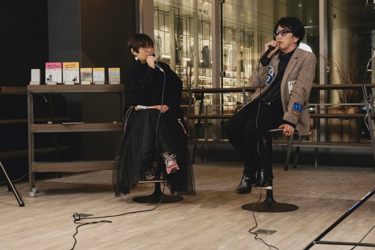 岡村靖幸さん、辛島いづみさん。