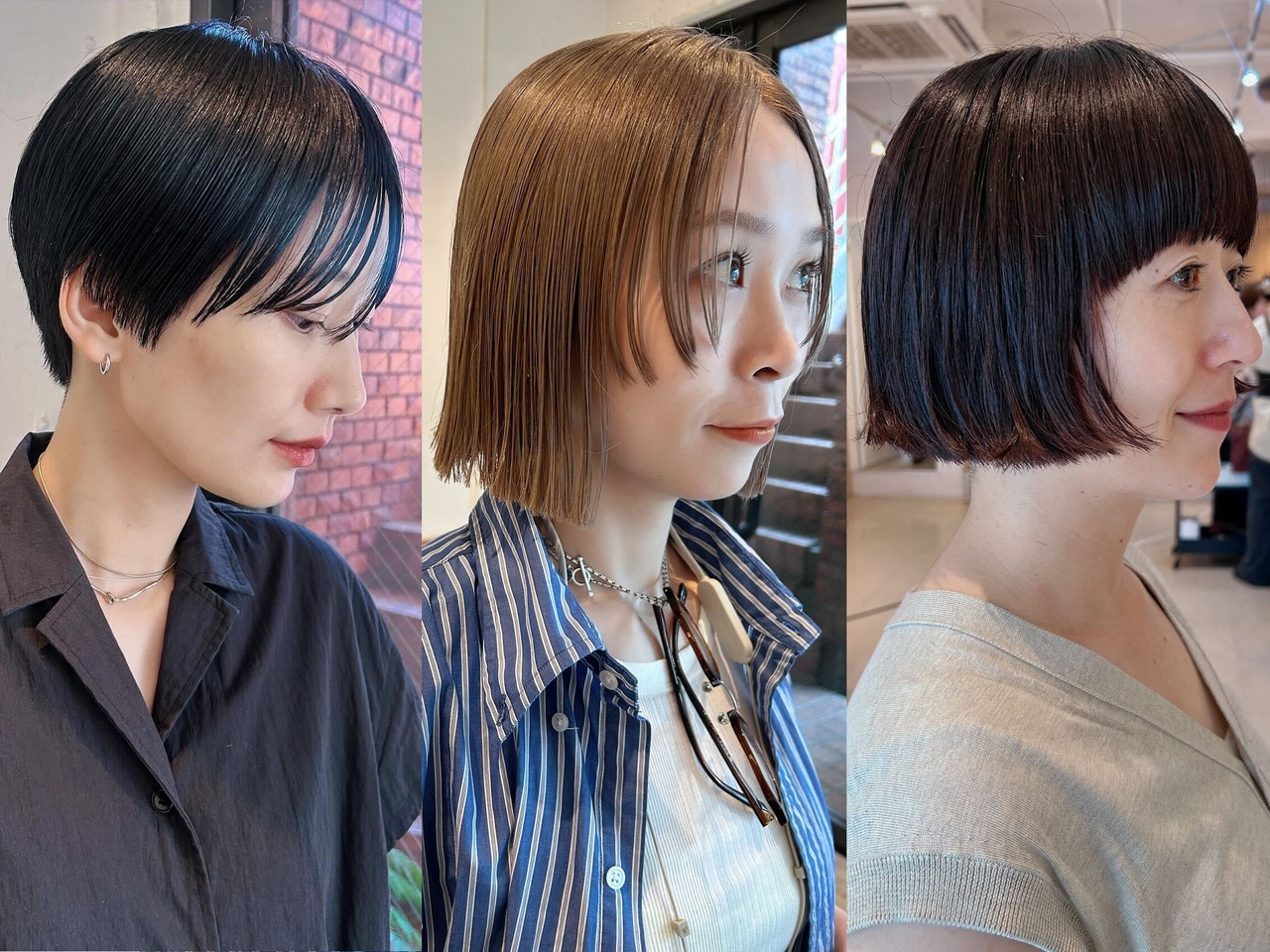 大人のための“失敗しない”ショート＆ボブ。