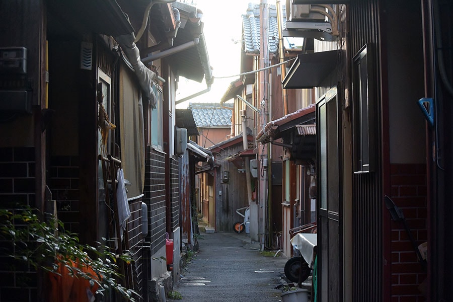 水産庁の「未来に残したい漁業漁村の歴史文化財産百選」に選ばれたホンミチ。