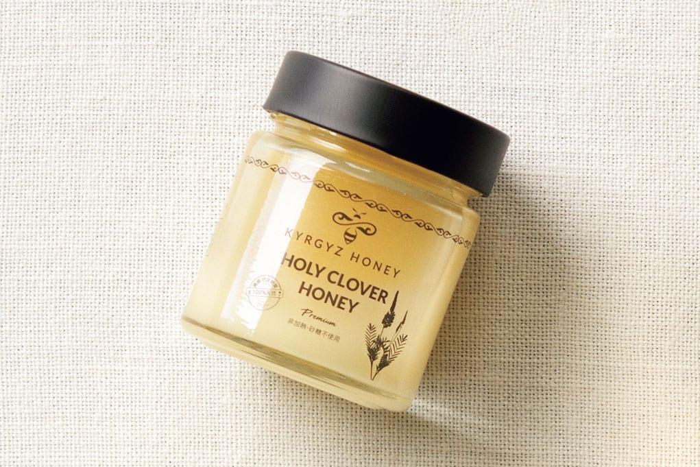 キルギスの白い蜂蜜 ホーリークローバーハニー 200g 6,800円／アリエンタ