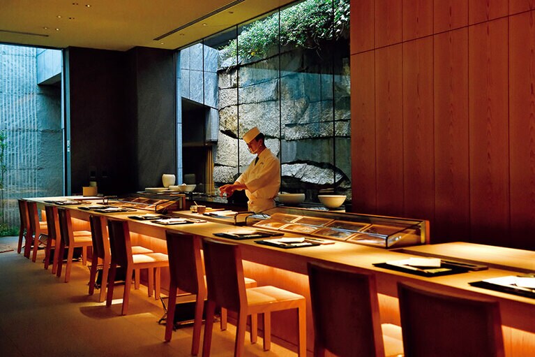 グランド ハイアット 東京 江戸前寿司 六緑