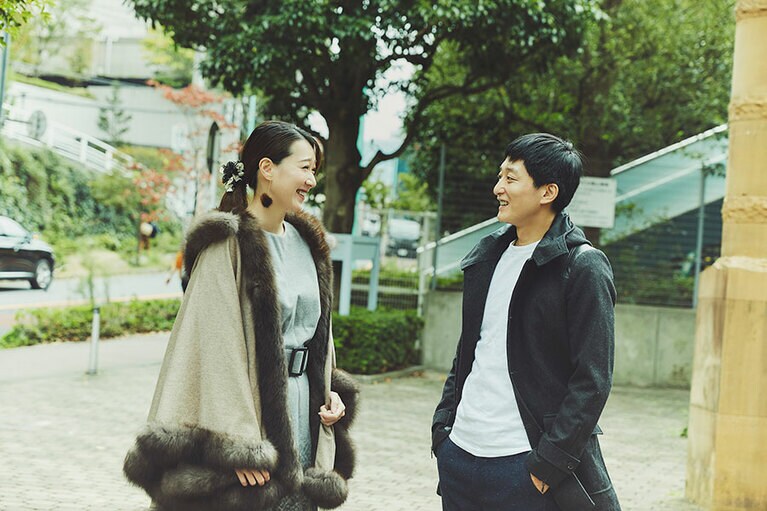 終始、和やかな雰囲気で話が尽きることはなかった二人。