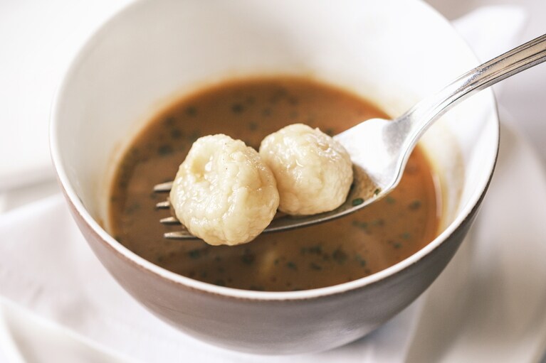 牛肉麺の「麺」。