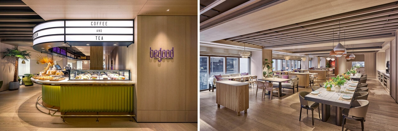 ランチやディナーにはそれぞれ専用メニューもあり、滞在中はいつでも気軽に利用できます。