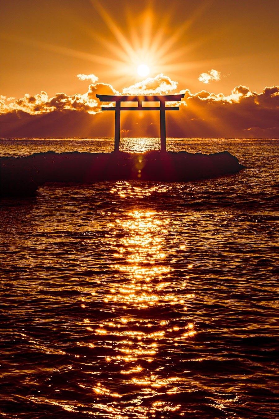 【茨城県】神磯の鳥居。©Zekkei×IBARAKI2017パワースポット賞