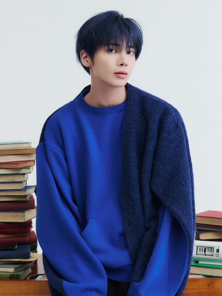 TOMORROW X TOGETHERのTAEHYUNさん（撮影：Lee Sang Hun）