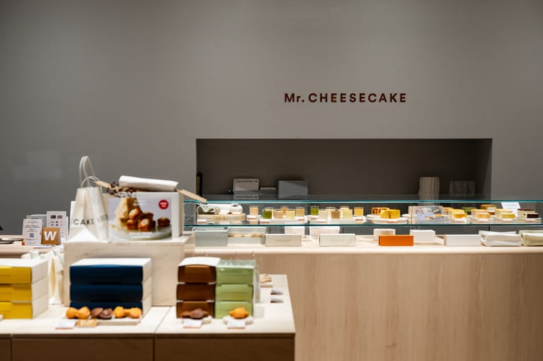 Mr. CHEESECAKE GINZA SIX店。