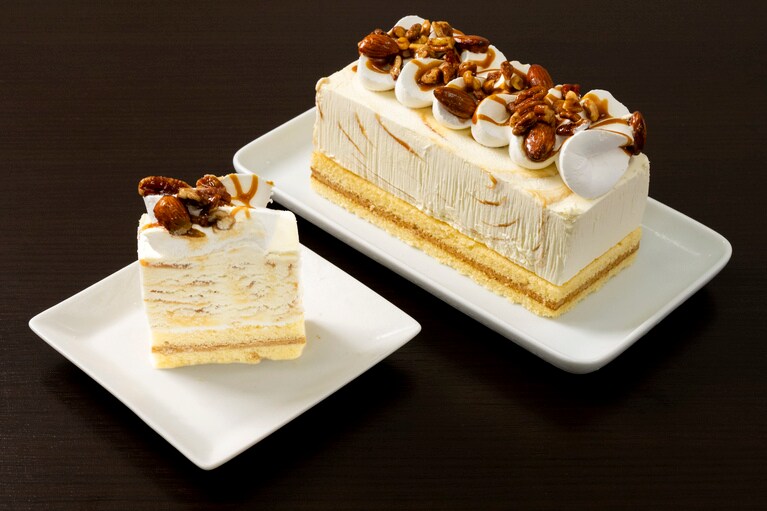 31 キャラメルナッティケーキ made from キャラメルリボン。