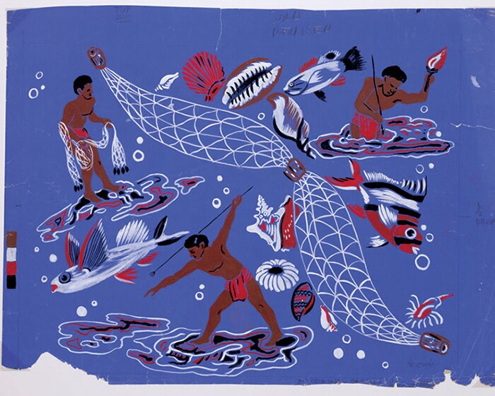 デールさんのインスピレーションの源泉が、古きよきポリネシアの島々。