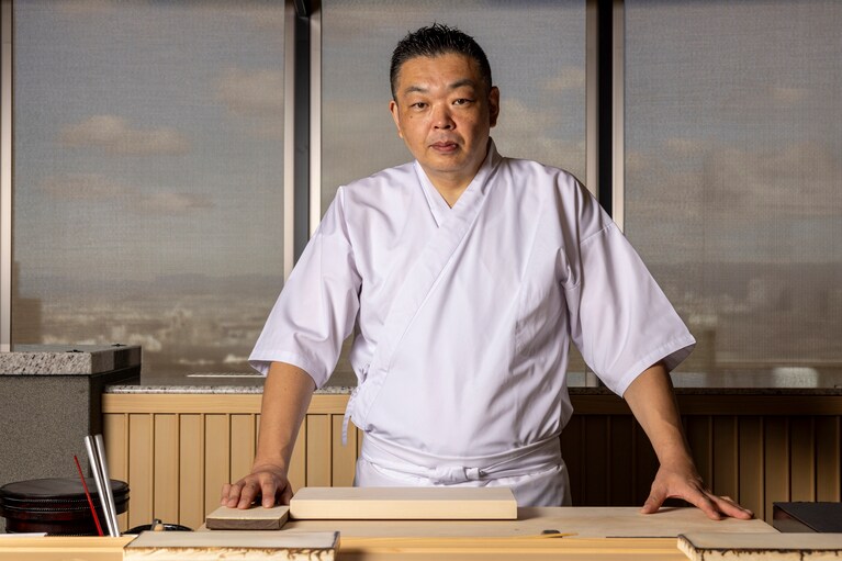 安田至料理長。