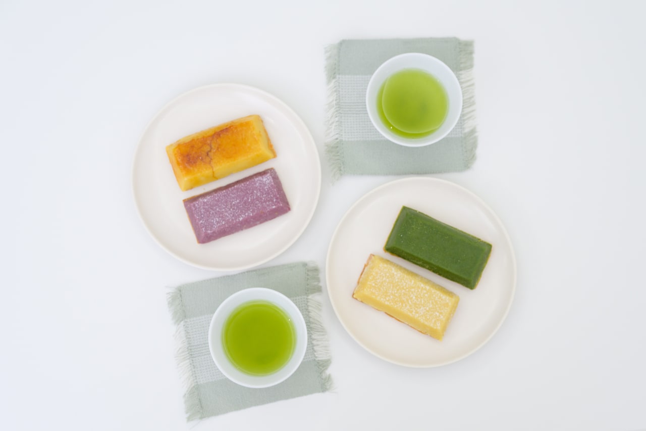 濃い味わいのお茶が濃厚なスイートポテトに重なる。
