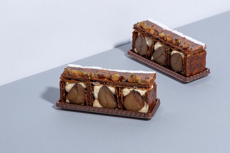 「ミルフィーユ」660円。