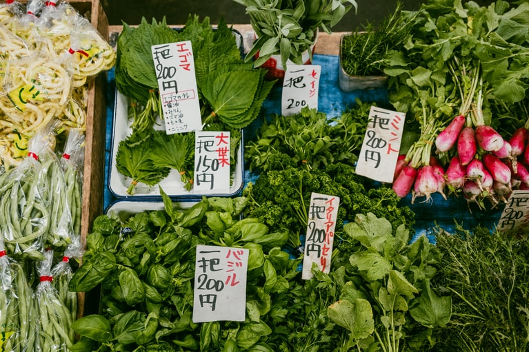 西洋野菜が多いのも鎌倉野菜の特徴。