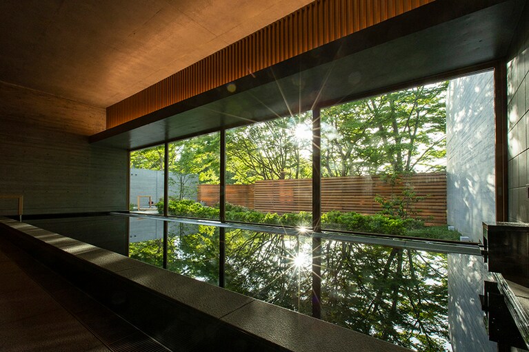 Sport & Do Resort リソルの森［千葉／紅葉乃湯］天然温泉「紅葉乃湯」の内湯。